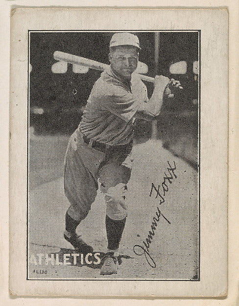 :Jimmy Foxx Athletics c1935-16x12"(A3) Poster