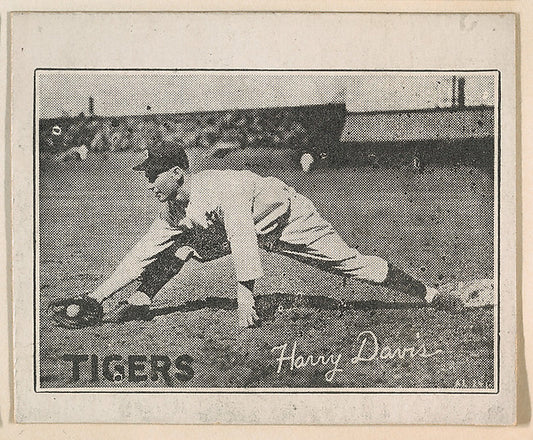 :Harry Davis Tigers c1935-16x12"(A3) Poster