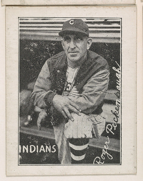 :Roger Peckinpaugh Indians c1935-16x12"(A3) Poster
