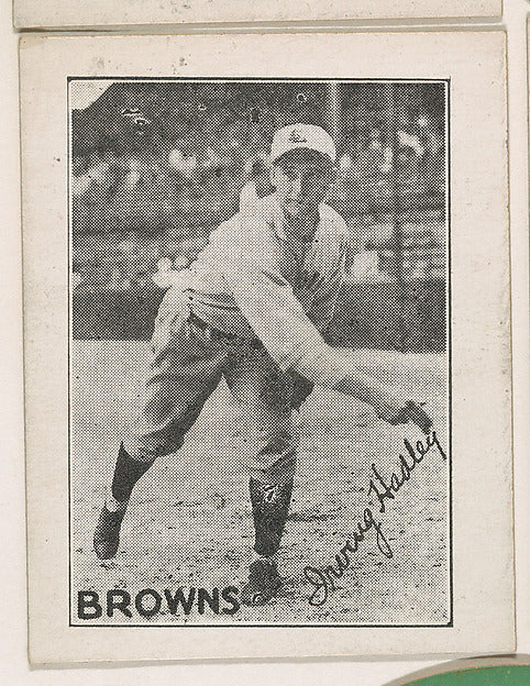 :Irving Hadley Browns c1935-16x12"(A3) Poster