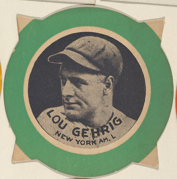 :Lou Gehrig New York American League c1935-16x12"(A3) Poster