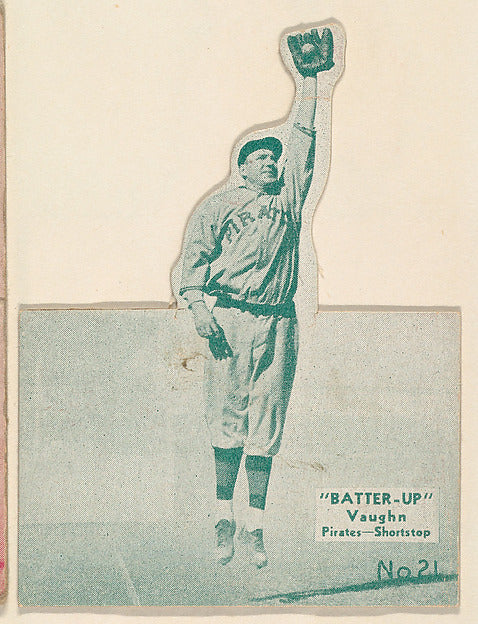 :Card 21 Vaughn Pirates Shortstop  from the Batter Up series-16x12"(A3) Poster