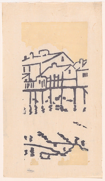 Arthur Wesley Dow:Little Venice c1893-16x12"(A3) Poster