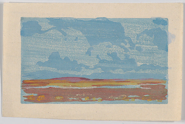 Arthur Wesley Dow:The Big Sky or Marshes c1912-16x12"(A3) Poster