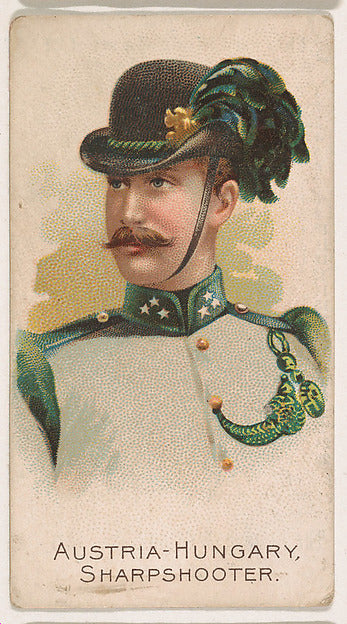:Austria-Hungary Sharpshooter from the Army Cards series to -16x12"(A3) Poster