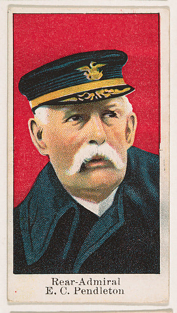 :Rear-Admiral E. C. Pendleton from the Navy Candy series for-16x12"(A3) Poster