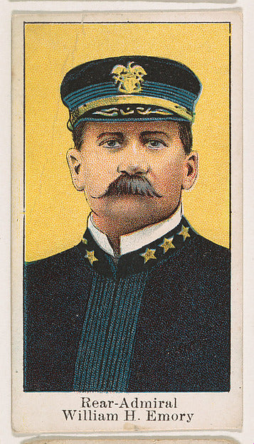 :Rear-Admiral William H. Emory from the Navy Candy series fo-16x12"(A3) Poster