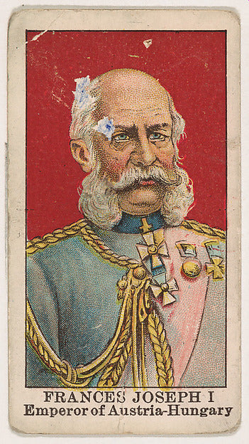 :Frances Joseph I Emperor of Austria-Hungary from the Rulers-16x12"(A3) Poster