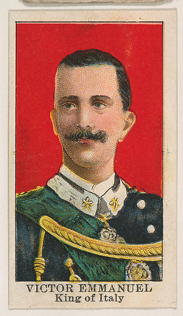 :Victor Emmanuel King of Italy from the Rulers series for Th-16x12"(A3) Poster