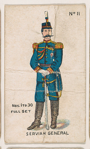 :Number 11 Servian General from the "Soldier Cards" series 1-16x12"(A3) Poster