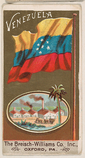 :Flag of Venezuela from the Flags series for Breisch-William-16x12"(A3) Poster