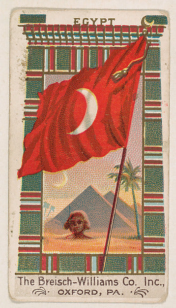 :Flag of Egypt from the Flags series for Breisch-Williams Co-16x12"(A3) Poster