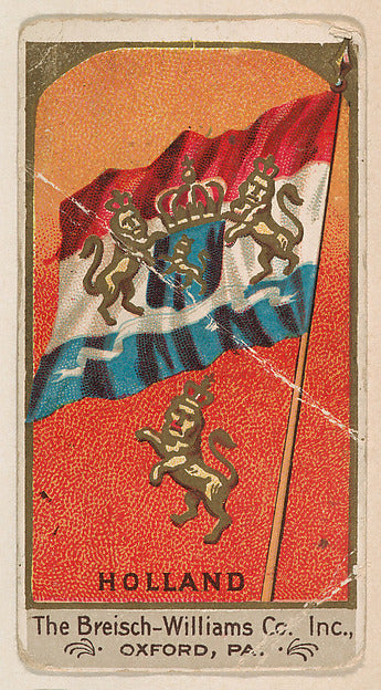 :Flag of Holland from the Flags series for Breisch-Williams -16x12"(A3) Poster