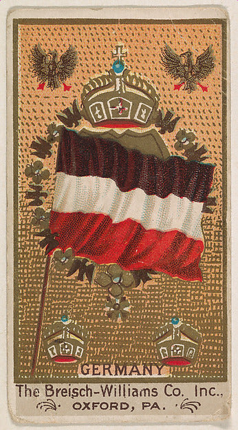 :Flag of Germany from the Flags series for Breisch-Williams -16x12"(A3) Poster