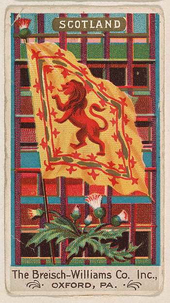 :Flag of Scotland from the Flags series for Breisch-Williams-16x12"(A3) Poster