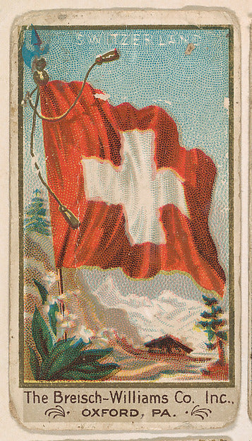 :Flag of Switzerland from the Flags series for Breisch-Willi-16x12"(A3) Poster