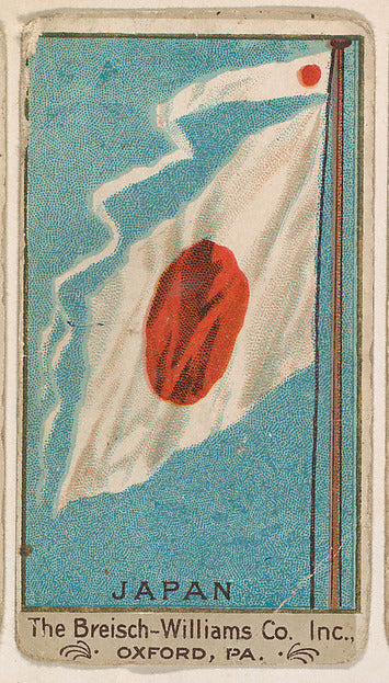 :Flag of Japan from the Flags series for Breisch-Williams Co-16x12"(A3) Poster