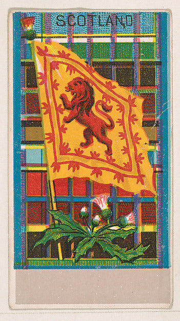 :Flag of Scotland from the Flags series for The Dental Chewi-16x12"(A3) Poster