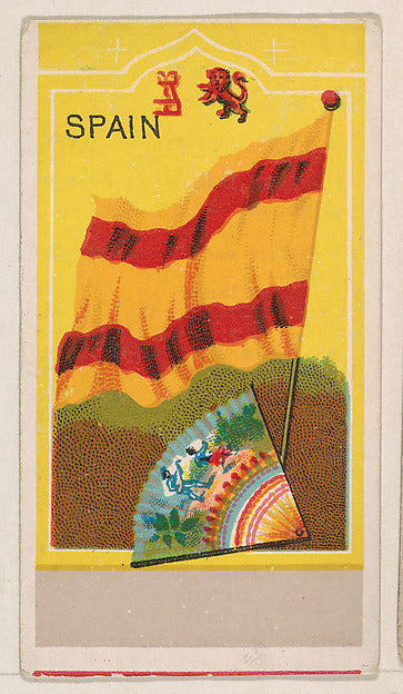 :Flag of Spain from the Flags series for The Dental Chewing -16x12"(A3) Poster