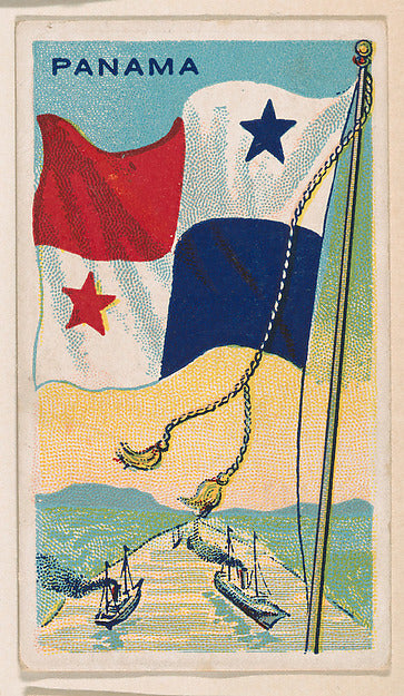 :Flag of Panama from the Flags of All Nations series issued -16x12"(A3) Poster