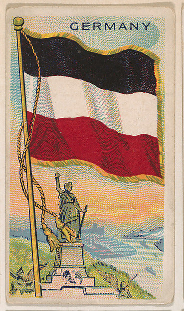 :Flag of Germany from the Flags of All Nations series issued-16x12"(A3) Poster