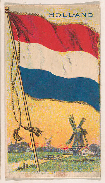 :Flag of Holland from the Flagum series issued by the Americ-16x12"(A3) Poster
