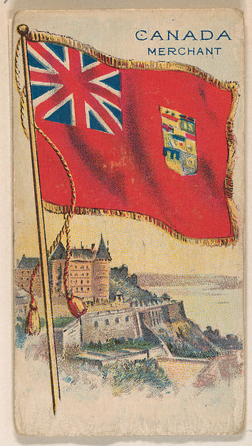 :Merchant Flag of Canada from the Flagum series issued by th-16x12"(A3) Poster