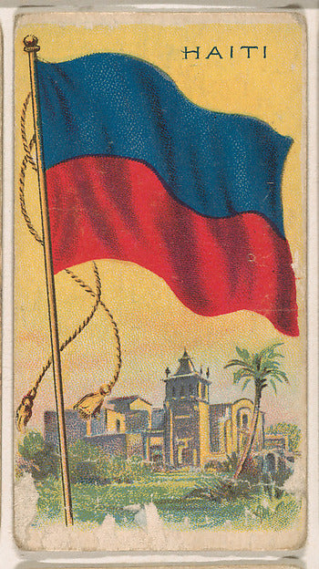 :Flag of Haiti from the Flagum series issued by the American-16x12"(A3) Poster