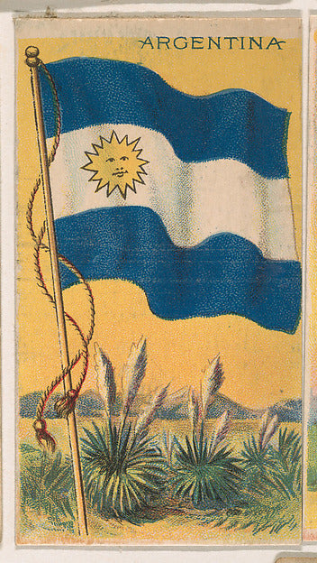 :Argentina from the Flagum series issued by the American Che-16x12"(A3) Poster