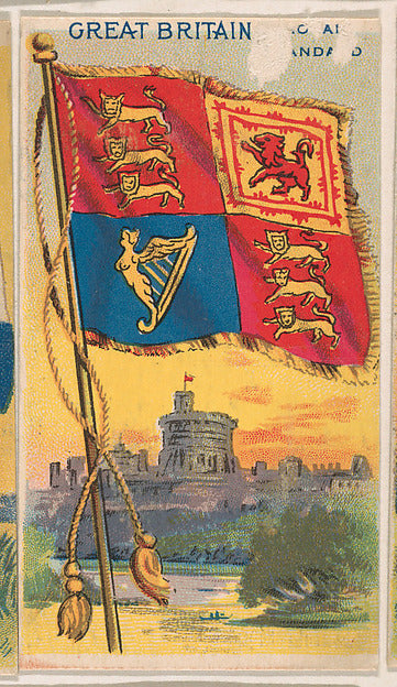 :Flag of Great Britain from the Flagum series issued by the -16x12"(A3) Poster