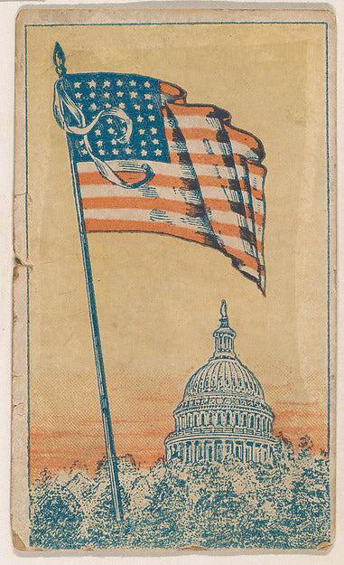 :Flag United States of America possibly from the Flags serie-16x12"(A3) Poster