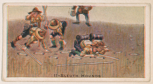:Card 11 Sleuth Hounds from the Boy Scouts series  issued by-16x12"(A3) Poster
