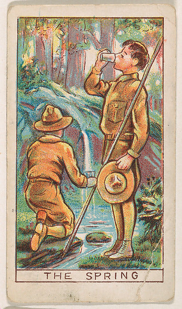 :The Spring from the Boy Scouts series for the Fisher Candy -16x12"(A3) Poster