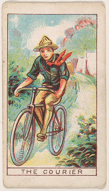 :The Courier from the Boy Scouts series for the Fisher Candy-16x12"(A3) Poster