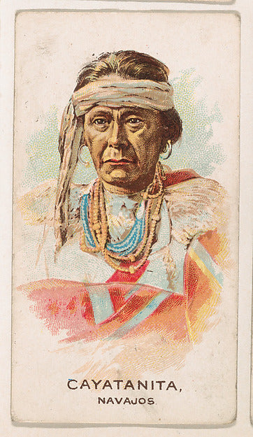 :Cayatanita Navajos from the Indian Pictures series issued b-16x12"(A3) Poster
