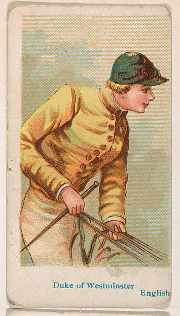 :Duke of Westminster English from the Jockey Caramels series-16x12"(A3) Poster