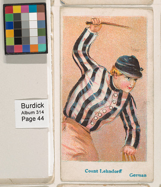 :Count Lehndorff German from the Jockey Caramels series for -16x12"(A3) Poster