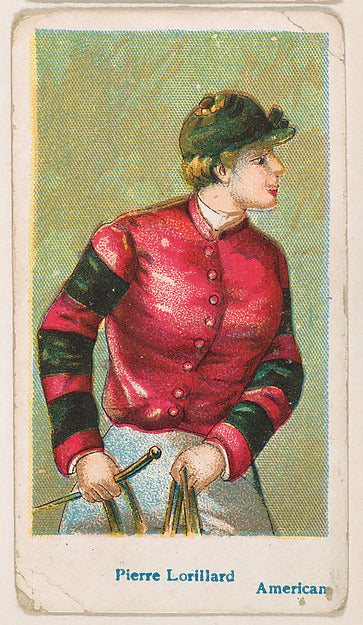 :Pierre Lorillard American from the Jockey Caramels series f-16x12"(A3) Poster