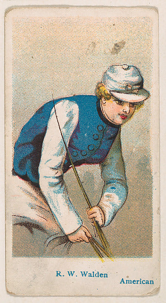 :R.W. Walden American from the Jockey Caramels series for th-16x12"(A3) Poster