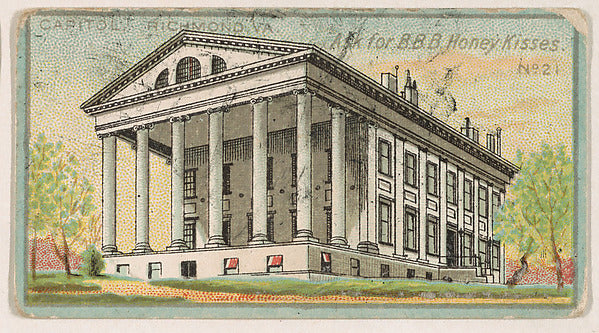 :Number 21 Capitol of Virginia Richmond from the "State Capi-16x12"(A3) Poster
