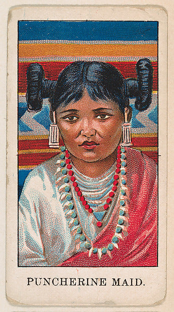 :Puncherine Maid from the Wild West Gum series for John H. D-16x12"(A3) Poster