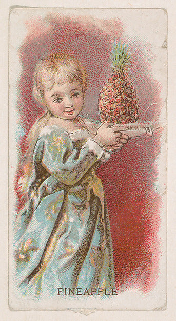 :Pineapple from the Fruits series for Hershey Chocolate Comp-16x12"(A3) Poster