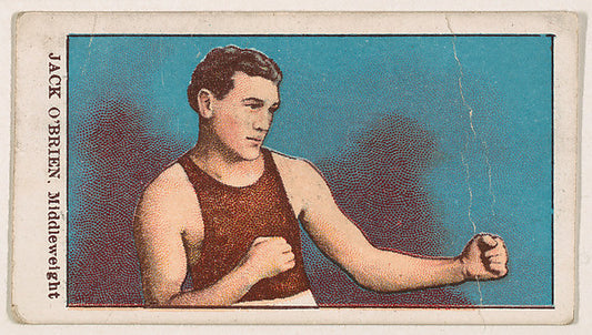 :Jack O'Brien Middleweight from the Prize Fighter Caramels s-16x12"(A3) Poster