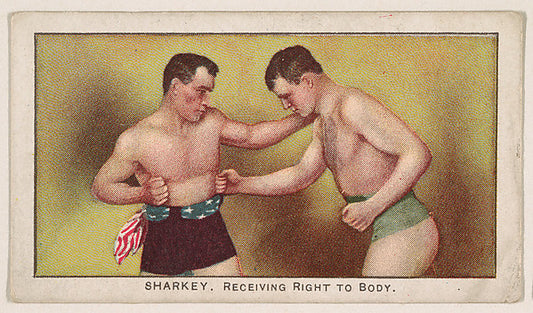:Sharkey Receiving Right to Body from the 27 Scrappers serie-16x12"(A3) Poster