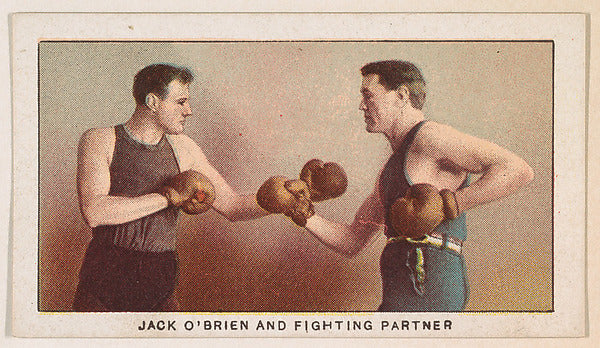 :Jack O'Brien and Fighting Partner from the 27 Scrappers ser-16x12"(A3) Poster