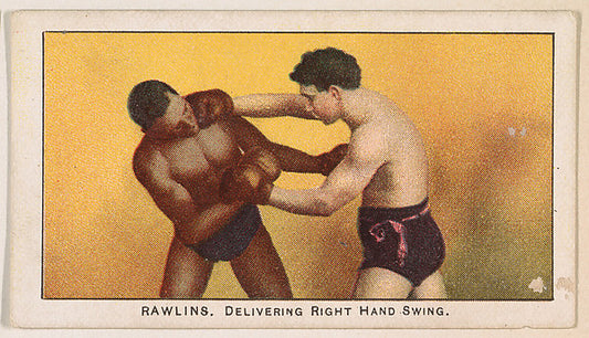 :Rawlins Delivering Right Hand Swing from the 27 Scrappers s-16x12"(A3) Poster