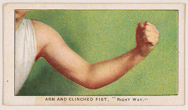 :Arm and Clinched Fist "Right Way " from the 27 Scrappers se-16x12"(A3) Poster