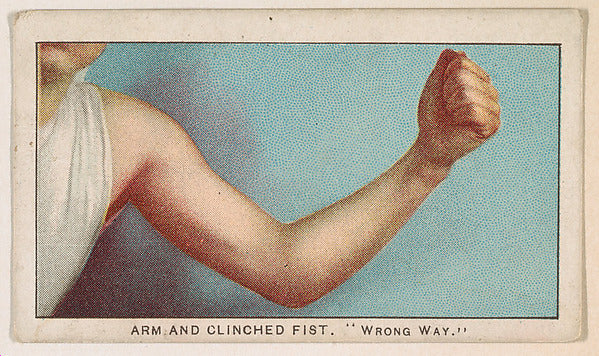 :Arm and Clinched Fist "Wrong Way " from the 27 Scrappers se-16x12"(A3) Poster