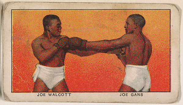 :Joe Walcott Fighting Joe Gans from the 44 Scrappers series -16x12"(A3) Poster
