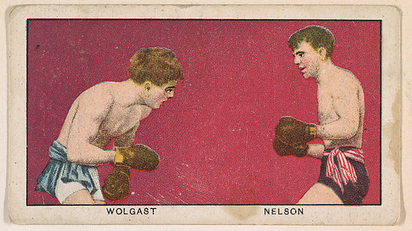 :Wolgast Fighting Nelson from the 44 Scrappers series for th-16x12"(A3) Poster